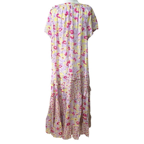 Sundance Women’s  Floral Tiered Dress. Size XXL - Picture 2 of 7
